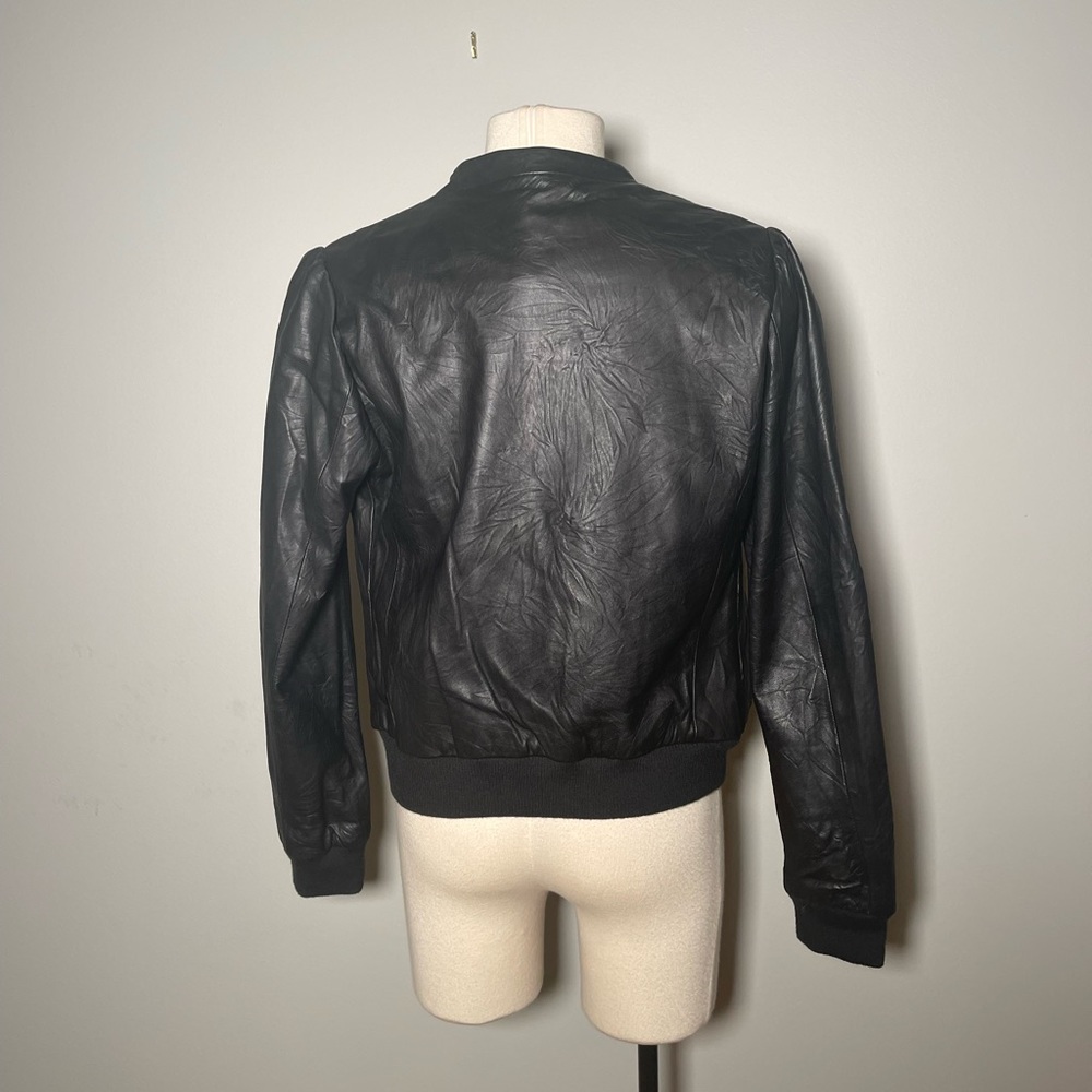 Joes real leather jacket size medium - Picture 5 of 6